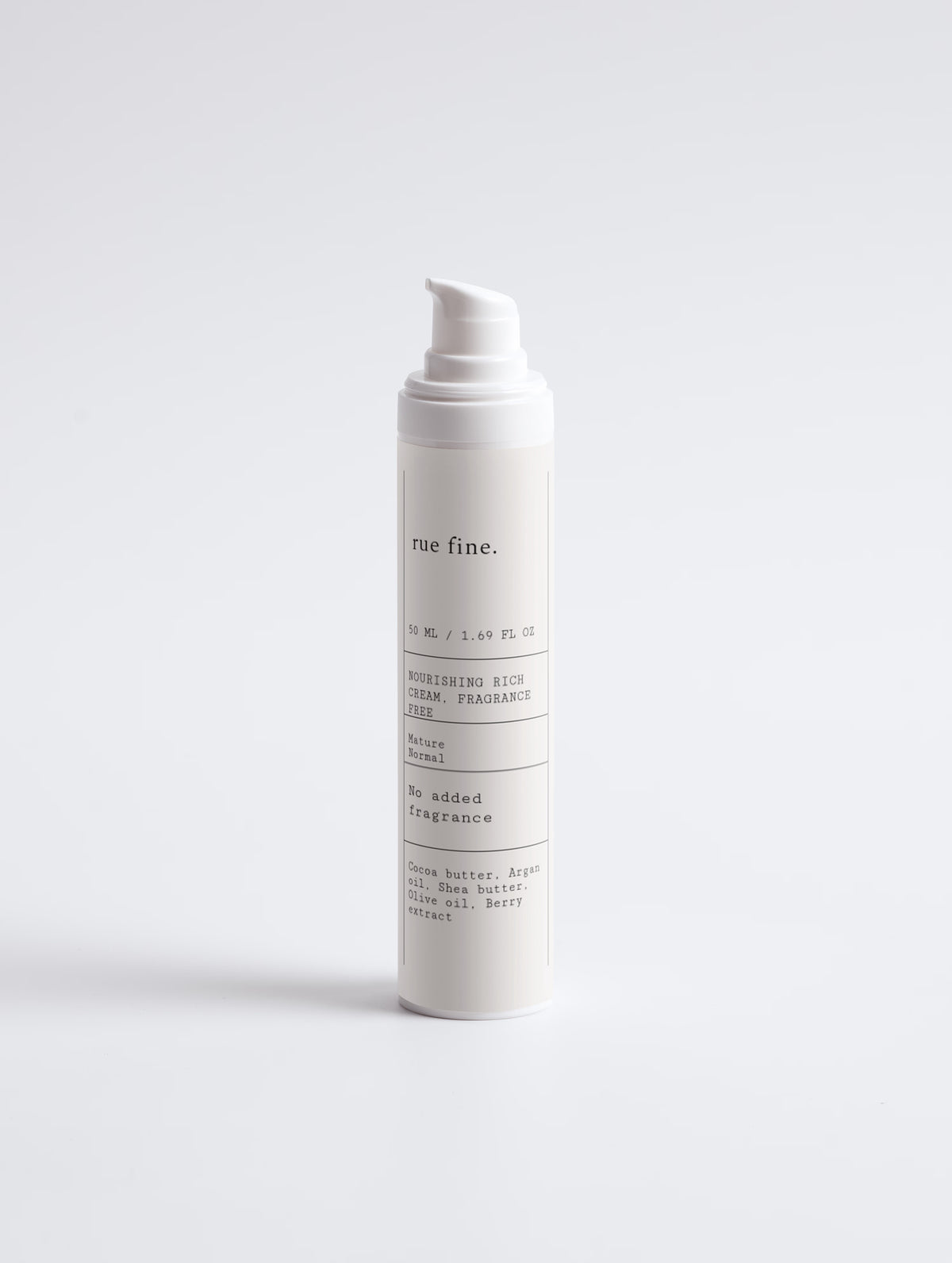 Nourishing Rich Cream, Fragrance Free