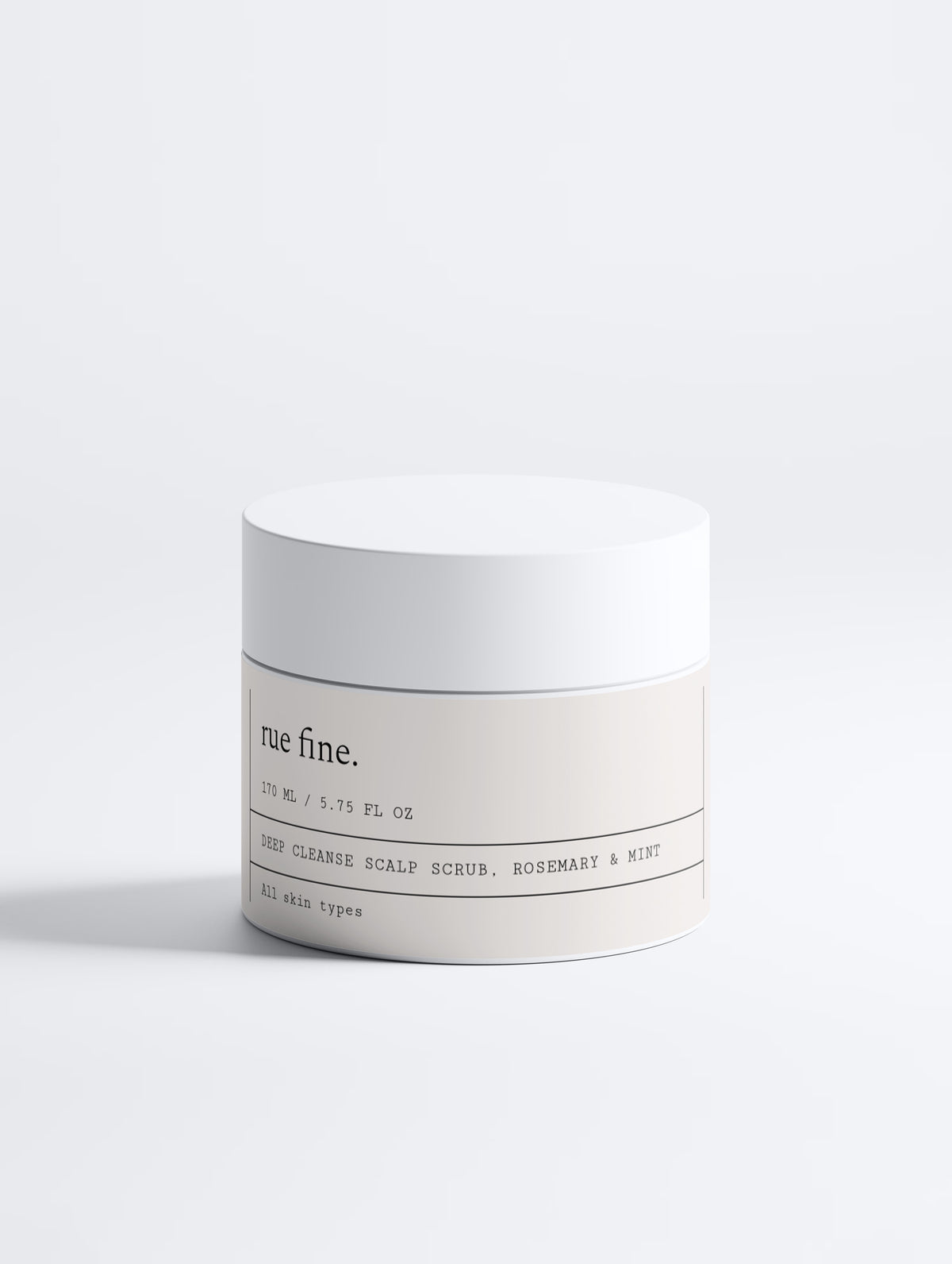Deep Cleanse Scalp Scrub, Rosemary & Mint