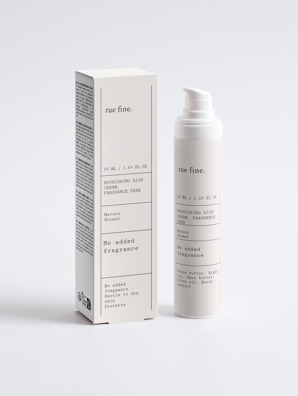 Nourishing Rich Cream, Fragrance Free